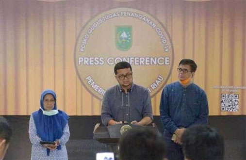 Bertambah Tiga Kasus, Total Positif Covid-19 di Riau Jadi 45 Orang