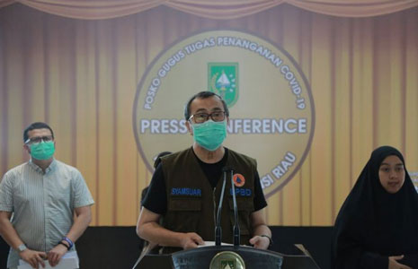 Gubri Minta Masyarakat Waspada, Riau Dikelilingi Provinsi Yang Tinggi Kasus Covid-19