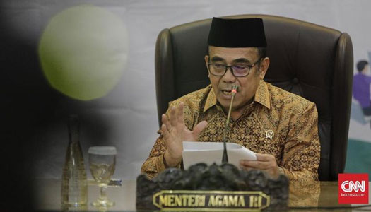 Menag Umumkan Pembukaan Rumah Ibadah Usai Salat Jumat Besok