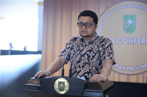 Jubir Gugus Tugas Jelaskan Melonjaknya Penambahan Kasus Positif Dari Meranti