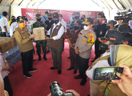 Tim Satgas Gugus Provinsi Riau Kunjungi Bagan Batu