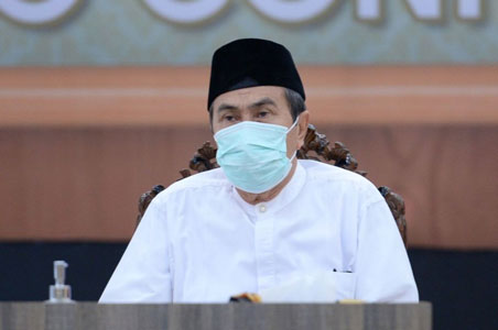 Gubri Vidcon Bahas Lomba Inovasi Daerah Dalam Persiapan New Normal