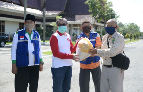 Pemprov Riau Harapkan Bantuan Sembako Dapat Meringankan Beban Masyarakat