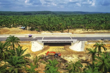 PT Hutama Karya Klaim Progres Tol Pekanbaru - Dumai Rampung 97 Persen