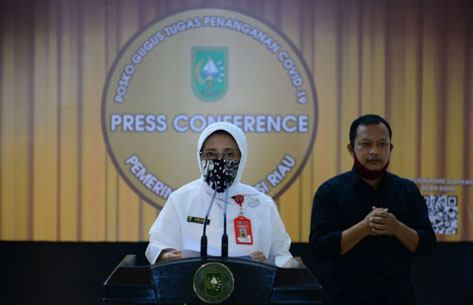 Dua Kasus Covid-19 di Riau Hari Ini dari Kuansing dan Pekanbaru