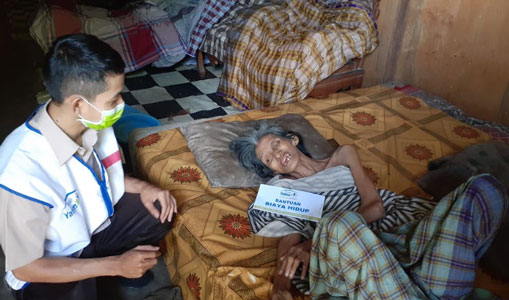Korban Tabrak Lari, Kini Aisyah Hanya Mampu Terbaring di Rumah