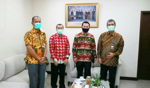 Gubri Sambangi Dirjen SDA Untuk Gesa Pembangunan Infrastuktur Riau