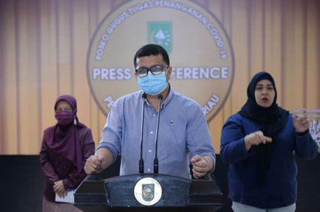 Satu Warga Kepri Positif Covid-19 Dirawat di RSUD Arifin Achmad Pekanbaru
