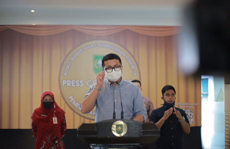 Update Covid-19 Riau 25 Juni, 220 Positif, 1 Dilaporkan Meninggal Dunia