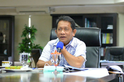 Sekdaprov Riau Ikuti Vidcon Bersama Kagama Riau