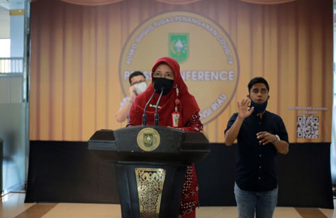 PDP Covid-19 Riau Hari Ini Bertambah 60 orang