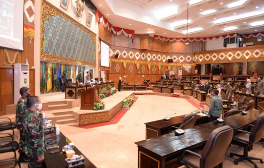 DPRD Riau dan Pemprov Riau Gelar Sidang Paripurna, Bahas Dua Ranperda