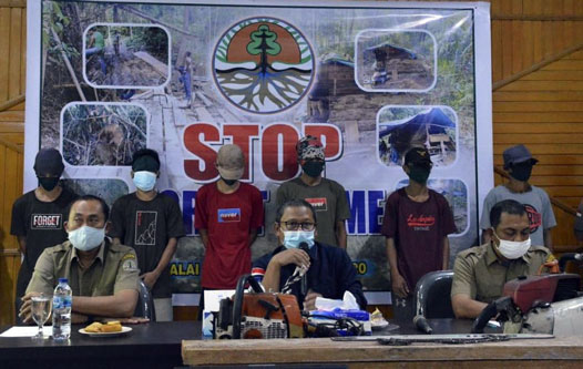 BBKSDA Riau Bongkar Kasus Ilegal Loging di Cagar Alam Kampar