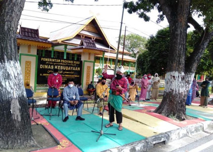 Peringati Hari Jadi Pekanbaru ke 236, Disbud Riau Gelar Pentas Seni