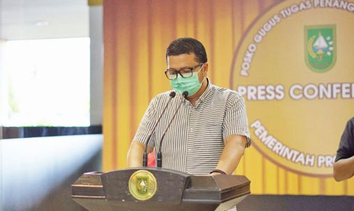 Berikut Rincian 24 kasus Positif Baru di Riau, Terbanyak Pekanbaru