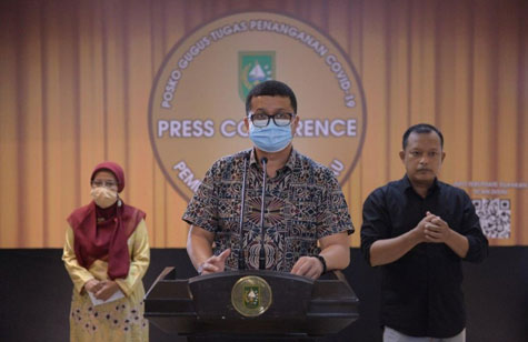 Update Covid-19 Riau: Bertambah 5 Kasus Positif, 1 Pasien Sembuh