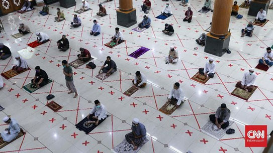 MUI: Salat Jumat Dua Gelombang Tidak Sah
