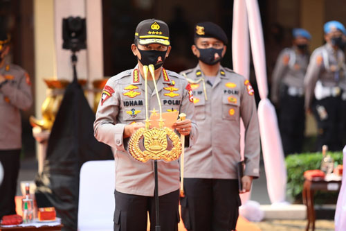 Kapolri Pimpin Peluncuran Bakti Sosial Serentak Peringatan Hari Bhayangkara ke-74