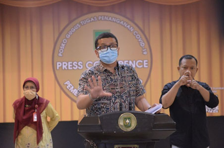 Update Corona Riau 5 Juni, 117 Positif, 100 Orang Dinyatakan Sembuh
