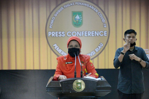 Riau Tambah Lima Kasus Positif Covid-19, Ini Rinciannya