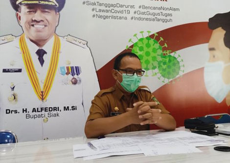 Waspada!! Pasien Positif Covid-19 di Kabupaten Siak Meningkat