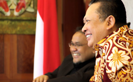 JMSI Sambangi Ketua MPR RI, Teguh: Bambang Soesatyo Senior di Dunia Pers