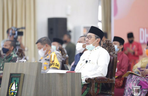 Gubri Sampaikan Arahan Presiden RI Terkait Percepatan APBD 2020
