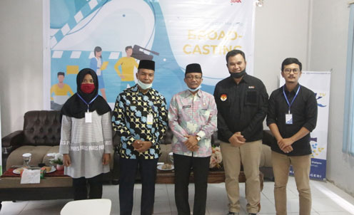 LPPL Siak TV dan RPK Siak Taja Pelatihan dan Magang Broadcasting