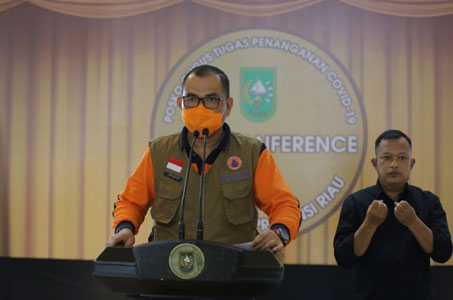 Update Covid-19 Riau 5 Juli, Bertambah 1 Kasus Positif, Riwayat Penularan Belum Diketahui