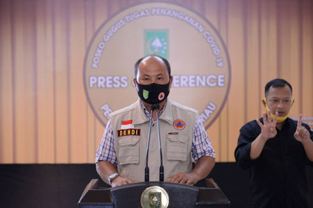 Update Covid-19 Riau: Tambah Satu Kasus Positif dan Satu Sembuh