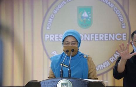 5 Penambahan Positif Covid-19 Riau, 4 dari Kabupaten Siak