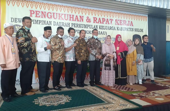 Bupati Solok Kukuhkan DPD PKKS Riau H Gusmal: Jadilah Warga Kelas 1 Dalam Pembangunan Pekanbaru