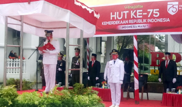 HUT RI Ke-75, Bupati Suyatno: Indonesia Maju, Indonesia Bangkit, Masyarakatnya Sejahtera, Aman dan Damai