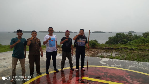 KNPI Rohil Kunjungi Pulau Jemur