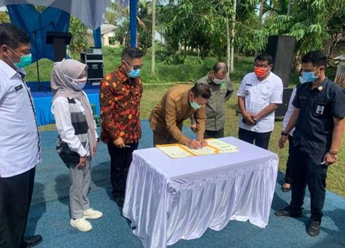 Walikota Pekanbaru Resmikan Bank Sampah Berkah Abadi