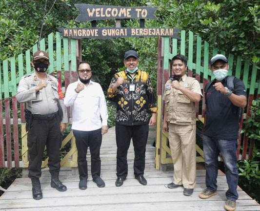 Hadiri Peringatan Hari Konservasi Alam Nasional Tahun 2020, Ini Pesan Alfedri