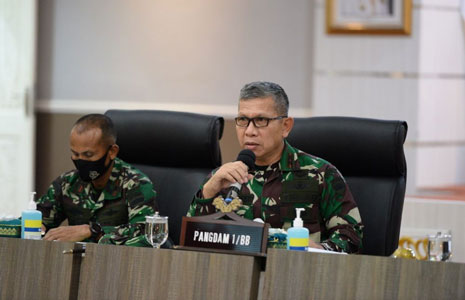 Pangdam I/BB Optimis Program Perluasan Lahan Pangan di Riau Berjalan Baik