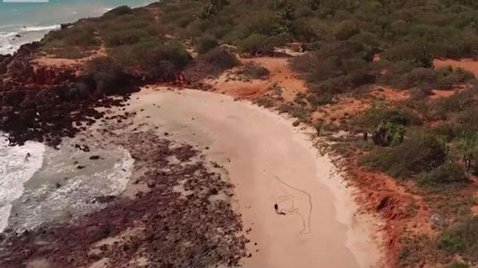 Peneliti Temukan Jejak Kaki Usia 120 Ribu Tahun di Arab Saudi