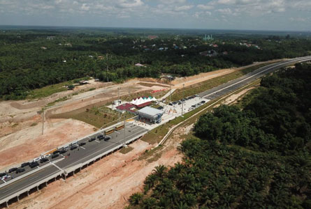 Peresmian Jalan Tol Pekanbaru-Dumai Masih Ditunda