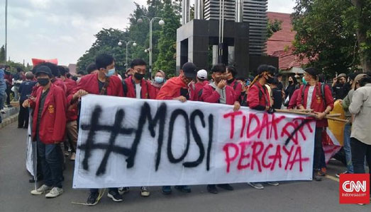 Dosen Membangkang Kemendikbud, Serukan Demo Omnibus Law