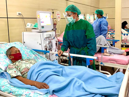 Pelayanan Cuci Darah RSUD Pratomo Bagansiapiapi Dinilai Bagus