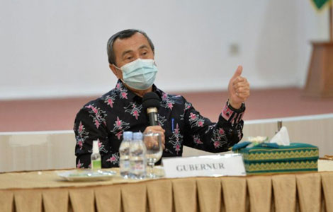 Gubri: Saat Ini Ada 5 Kabupaten Kota se-Riau yang Masuk Zona Merah Covid-19