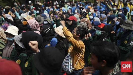 Usai Bertemu Stafsus Milenial, Mahasiswa PTKIN Tetap Demo