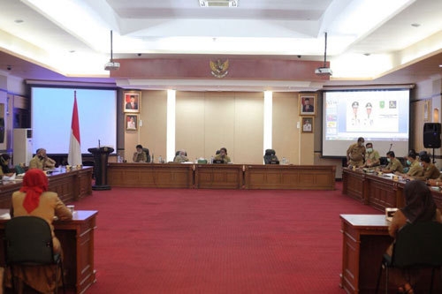 Kembali, Pemprov Riau Rapat Evaluasi Lanjutan APBD dan APBN Provinsi Riau 2020