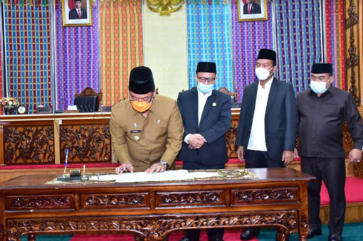 Sah, APBD Bengkalis 2021 Sebesar 3,2 Triliun