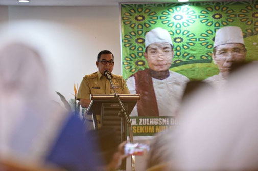 Wagubri Hadiri Musda Ke-7 MUI Provinsi Riau