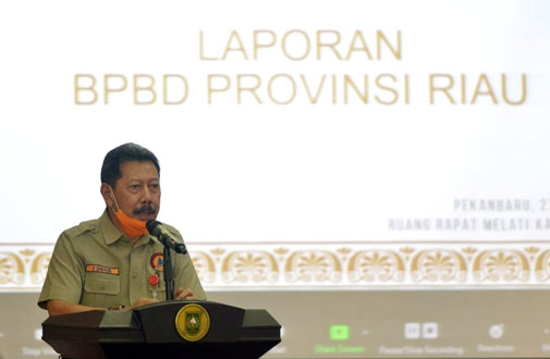 Pemprov Riau Salurkan 10 Ribu Alat Swab Anti Gent ke Kabupaten Kota