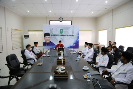 Wagubri Terima Audiensi DPTW PKS Provinsi Riau