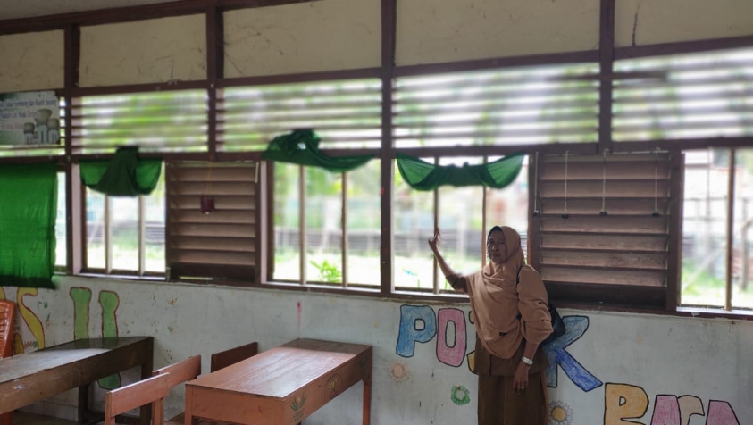 Sudah Tak Layak, SDN 001 Gunung Sahilan Butuh Rehab 9 RKB