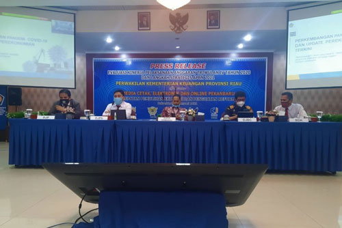 Realisasi Penerimaan Pajak Kanwil DJP Riau Rp14,16 Triliun